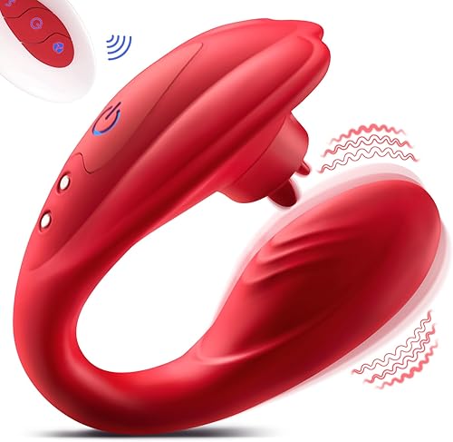 Miniatura 7 de Vibrador remoto para el punto G del clítoris, vibrador para parejas con 10 lamidas de lengua y 10 modos de vibración, estimulador femenino, juguetes