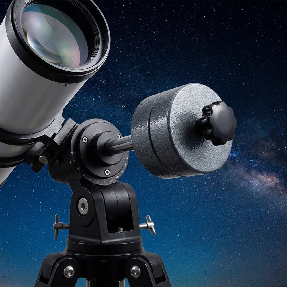 Equatoriale Mount Contrappeso 1.8kg per Celestron 80EQ 90DX Telescopio Balance Rod 12mm Astronomia Accessorio