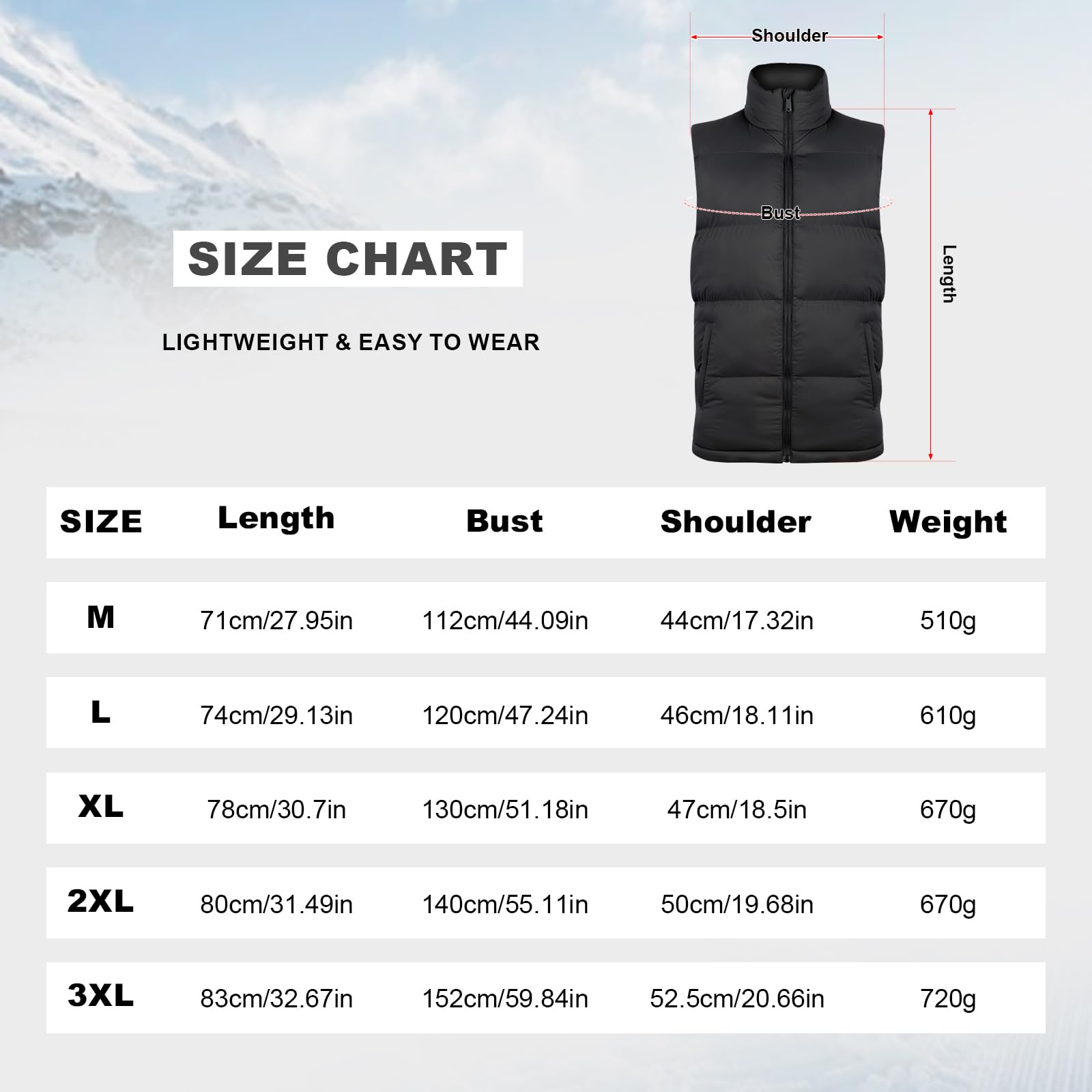 LHHMZ Chaleco para hombre al aire libre Chaqueta ligera sin mangas, Chalecos ultraligeros Chaqueta con cuello alto
