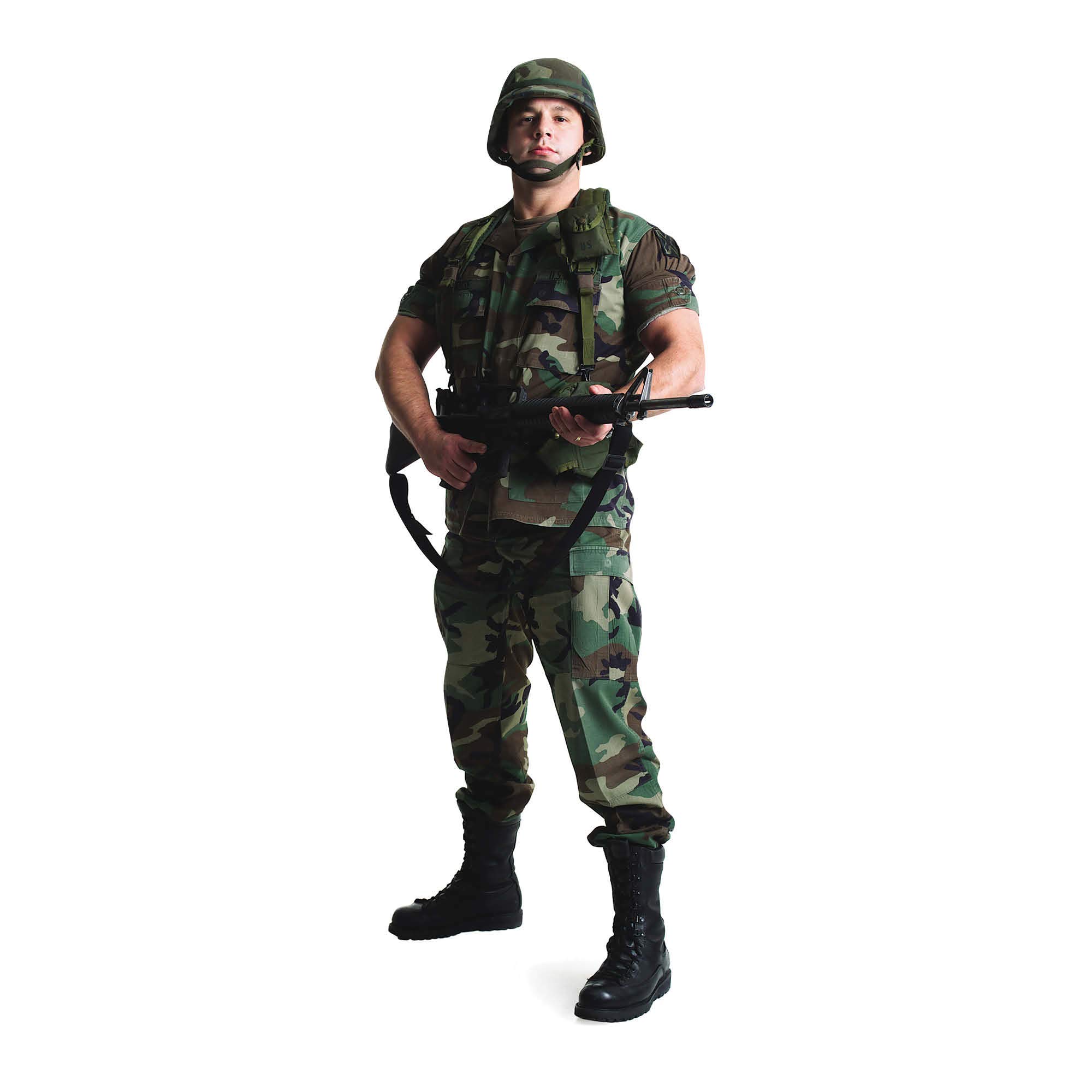 Star Cutouts Us Soldier Cut Out Of