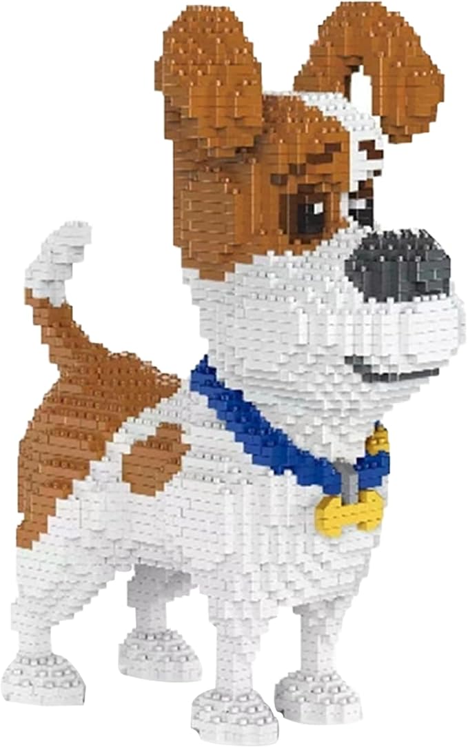 Micro Blocks Set, Perros Modelo Kit de Construcción DIY Micro 3D Juguetes…