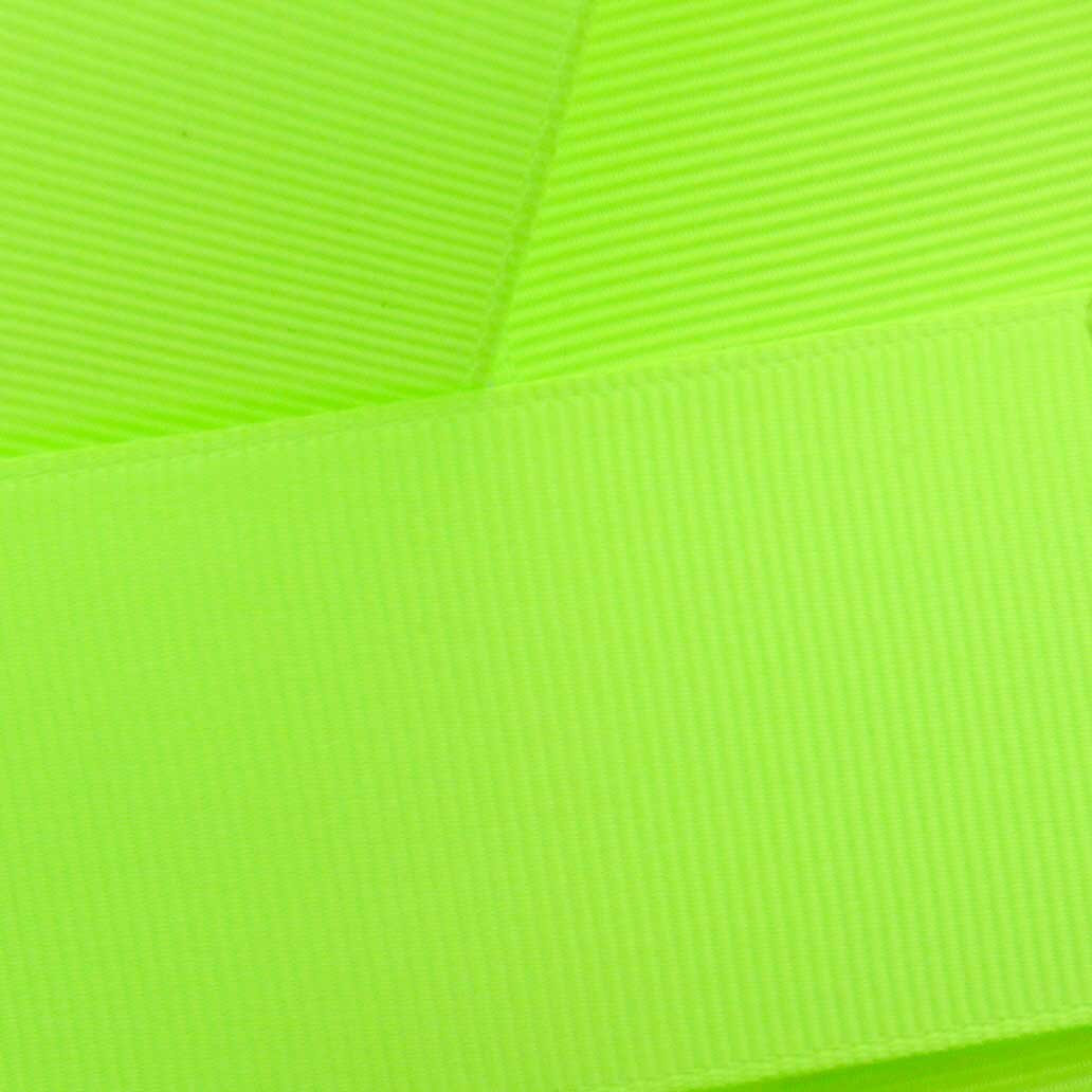 3" Key Lime Grosgrain Ribbon Solid 25 yard reel (75mm) HBC Brand