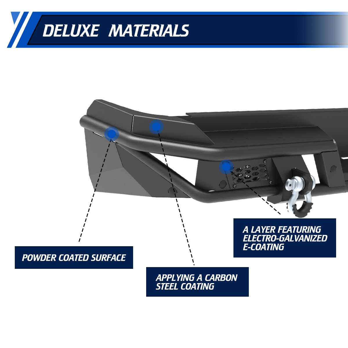 Rear Bumper Fit for 2019 2020 - Product View