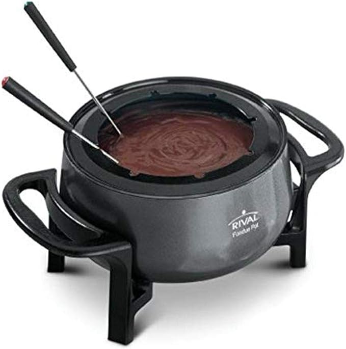 Rival Fondue NonStick Pot, Grey FD300CN Amazon.ca Home