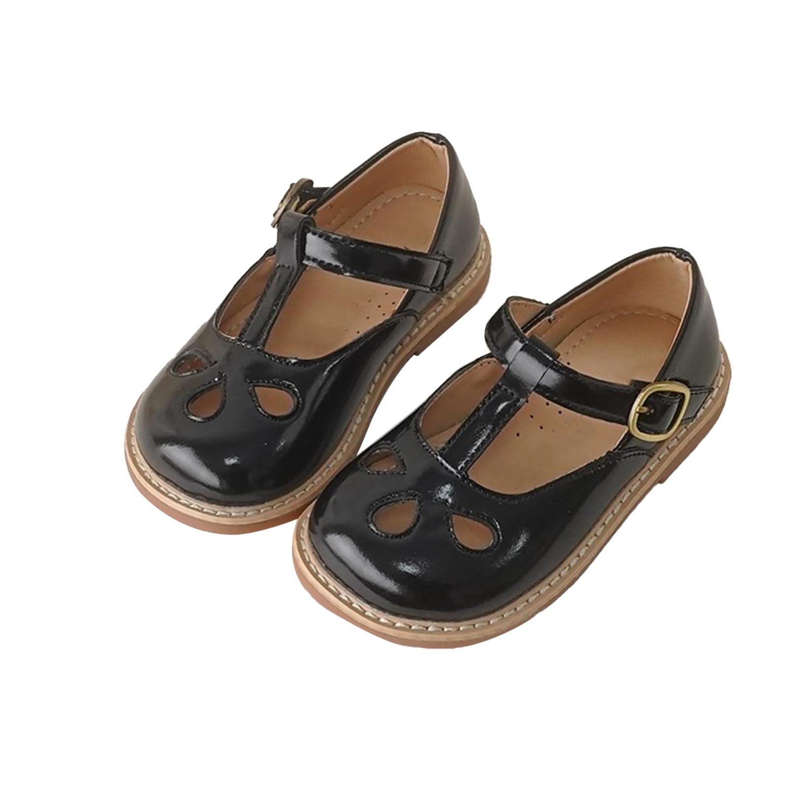 Mary Jane - Zapatos planos para niña, sandalias de princesa, zapatos de boda, zapatos de fiesta, elegantes, bailarinas, zapatos planos, zapatos escolares, sandalias de boda
