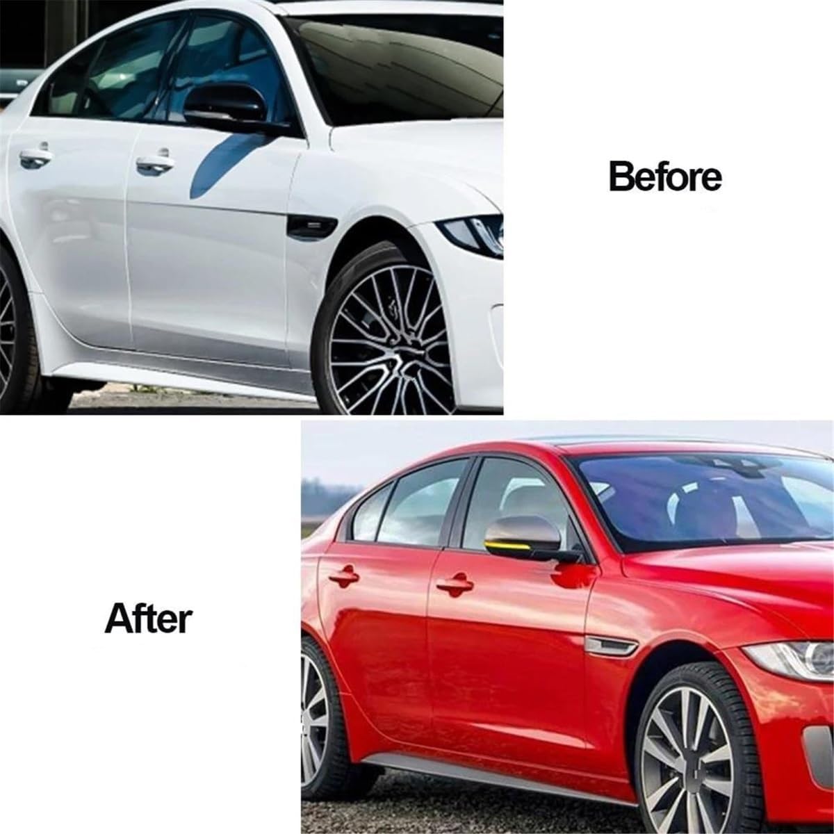 車用ターンシグナルライト 用 ジャガー 用 XJ X351 2010 2011 2012 2013 2014 2015 2016 2