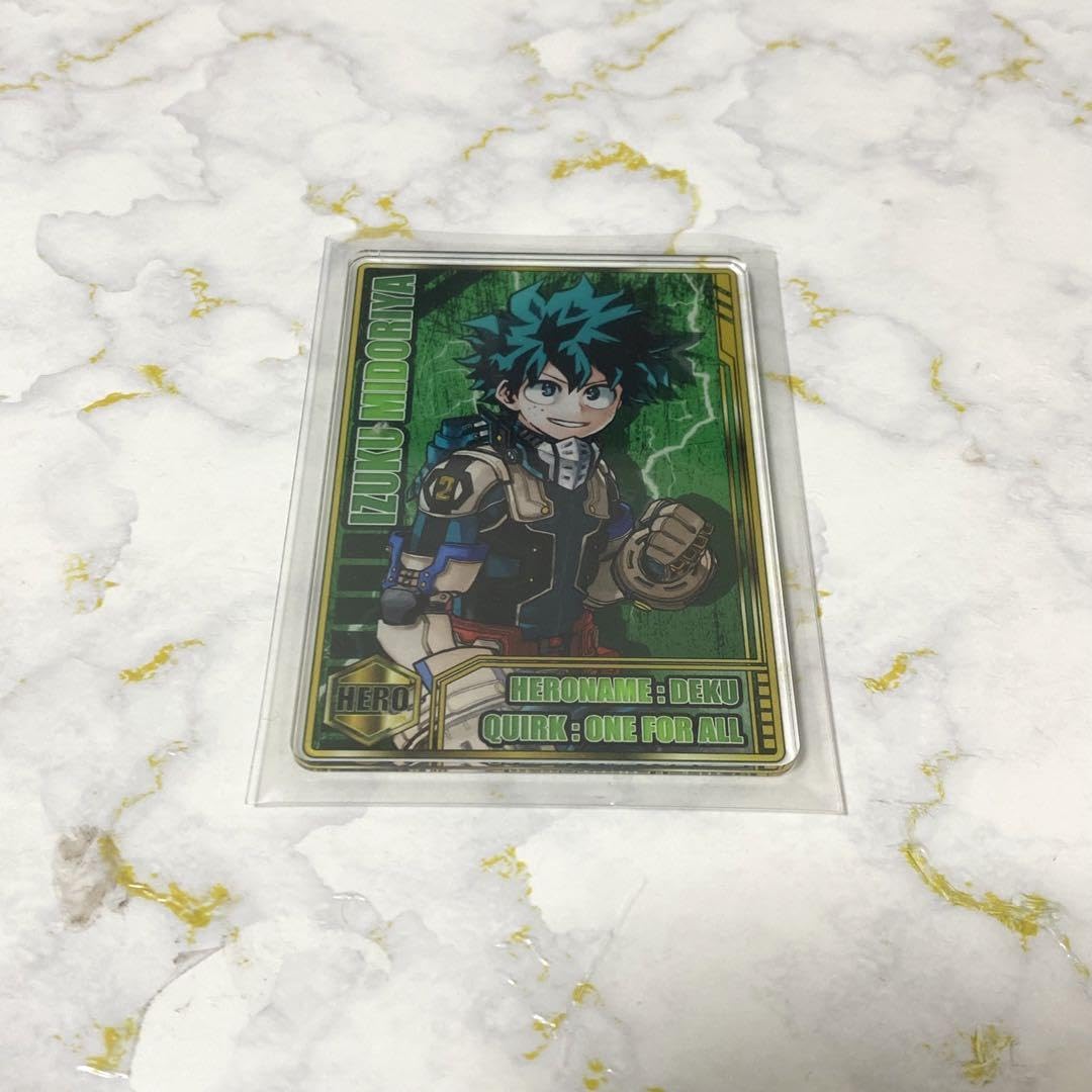 Amazon.co.jp: ヒロ アカ 緑谷 ステータスカード : おもちゃ 