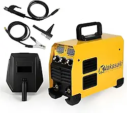 Máquina Solda Inversora 250A MMA Eletrotro Com Acessórios KNakasaki Profissional