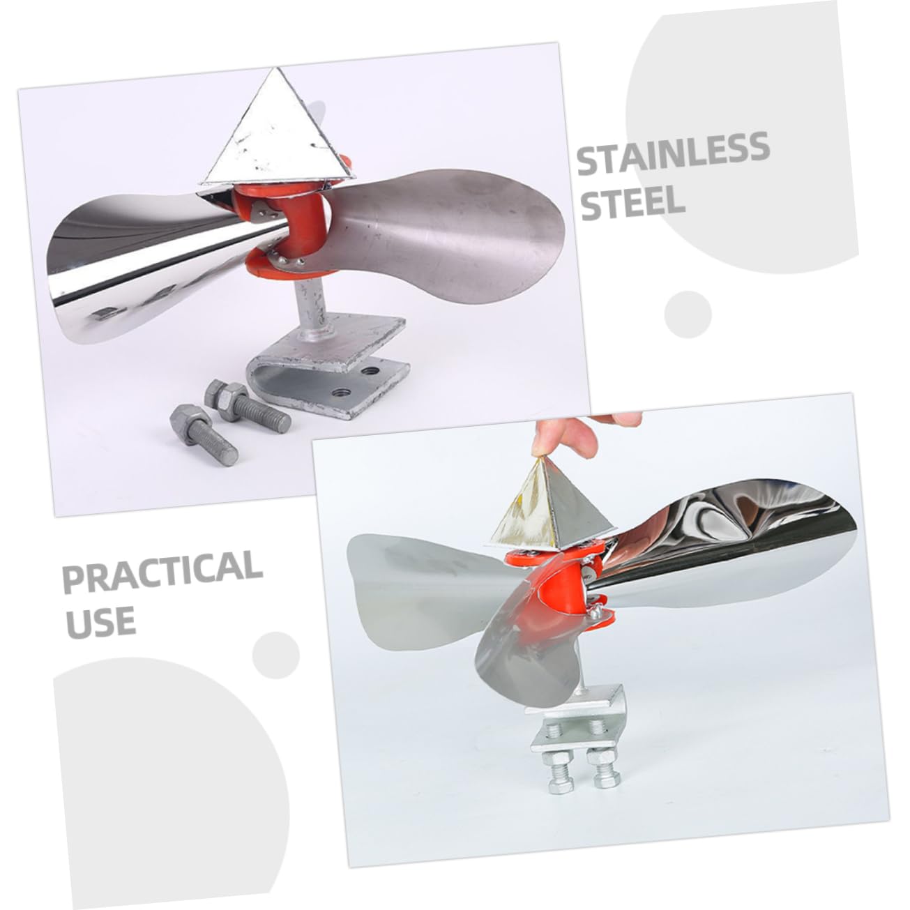 Abaodam Windmühle Aus Metall Für Garten Windmühlen-Vogel Zur Vogelabwehr Reflektierender Vogel Im Freien Metall-windmühlen-Vogel Für Rasenvögel