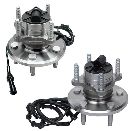 Miniatura 83 de Detroit Axle - 2 bujes de cojinete de rueda delantera para Ford Mustang 2005-2009 2006 2007 2008 Juego de rodamientos de cubo de rueda de repuesto