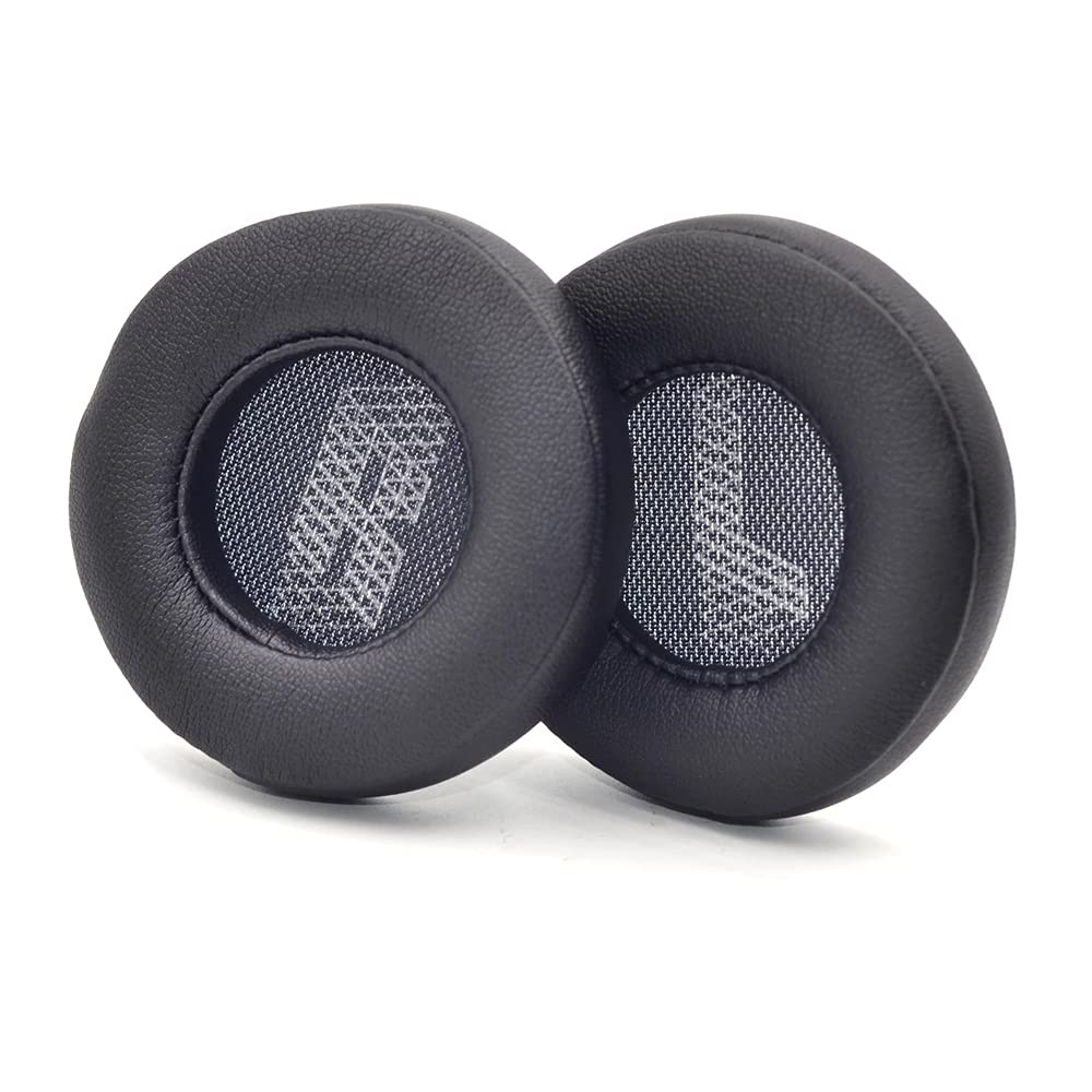 Replacement Earpads Protein Leather Ear Pads Cushions Cover Repair Parts Compatible with JBL Live 400BT Live 460NC On-Ear Wireless Headphones (Black)