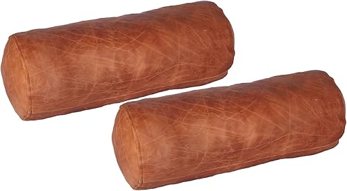 Funda de almohada redonda con cilindro cervical Diseño ergonómico para cabeza, cuello, espalda y piernas, ideal para soporte de columna vertebral y