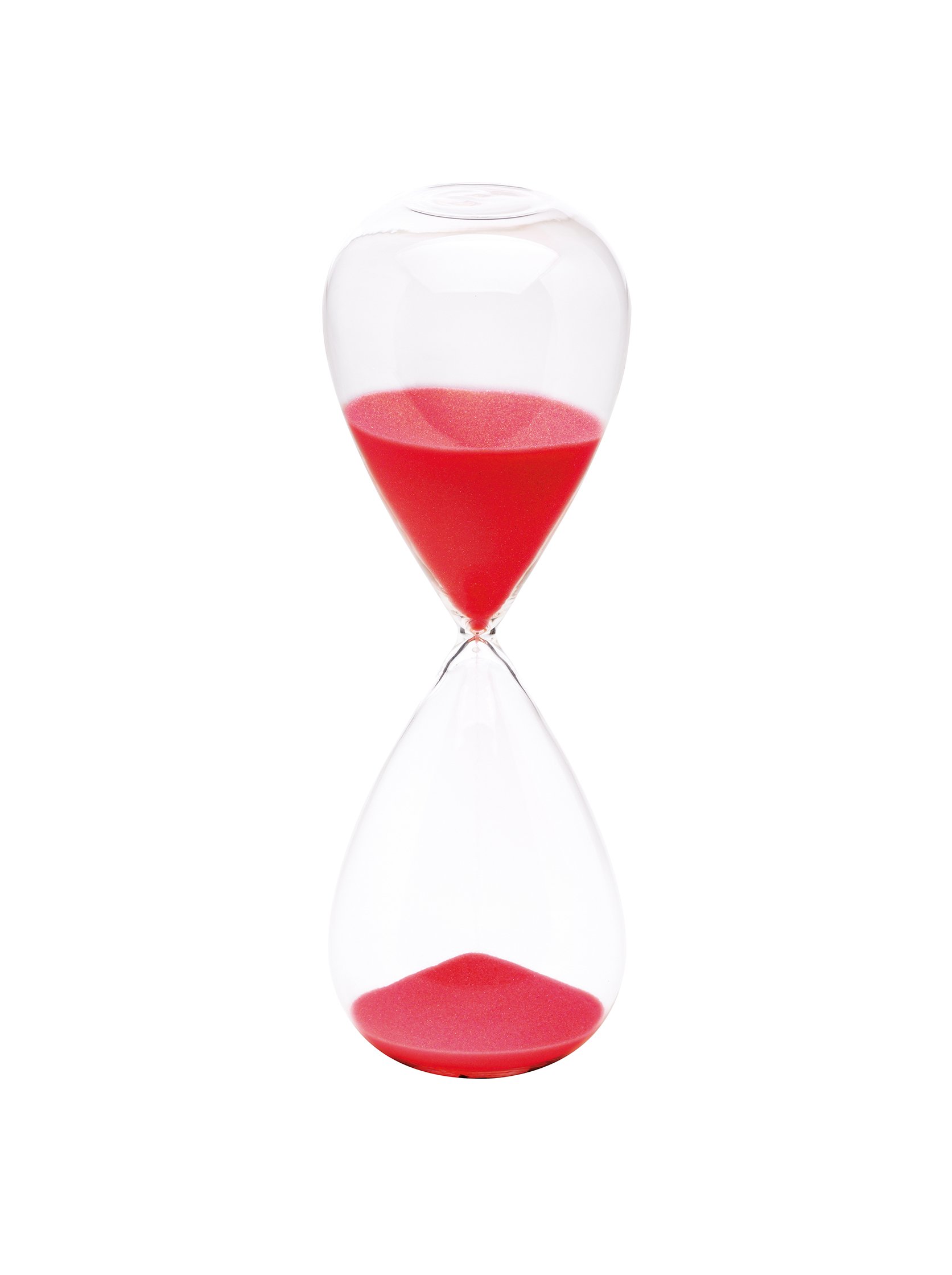 Bitossi HomeSand Hourglasses Clock Red