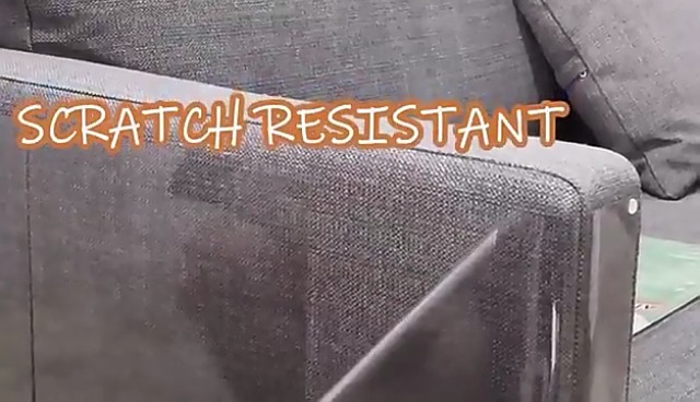 Protezione Anti Graffi Per Gatti - 8 Pezzi Trasparenti Autoadesive - Per Divani, Mobili E Pareti - Foto 4