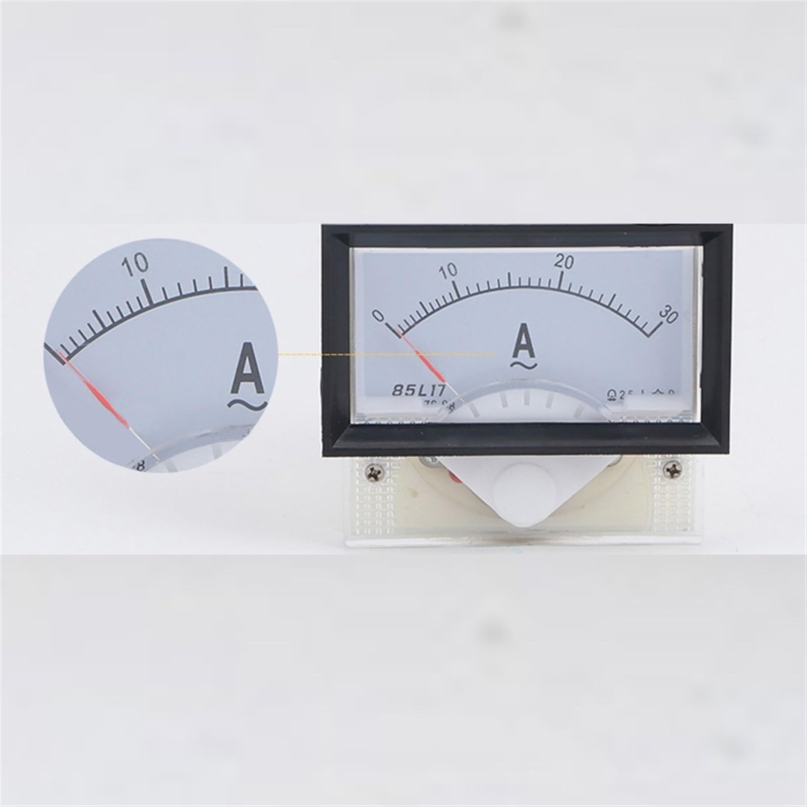 85L17 AC 1A 2A 3A 5A 10A 15A 20A 30A 50A 75A Panel amperímetro analógico medidor de corriente amperímetro puntero 1 Uds(30(5A))
