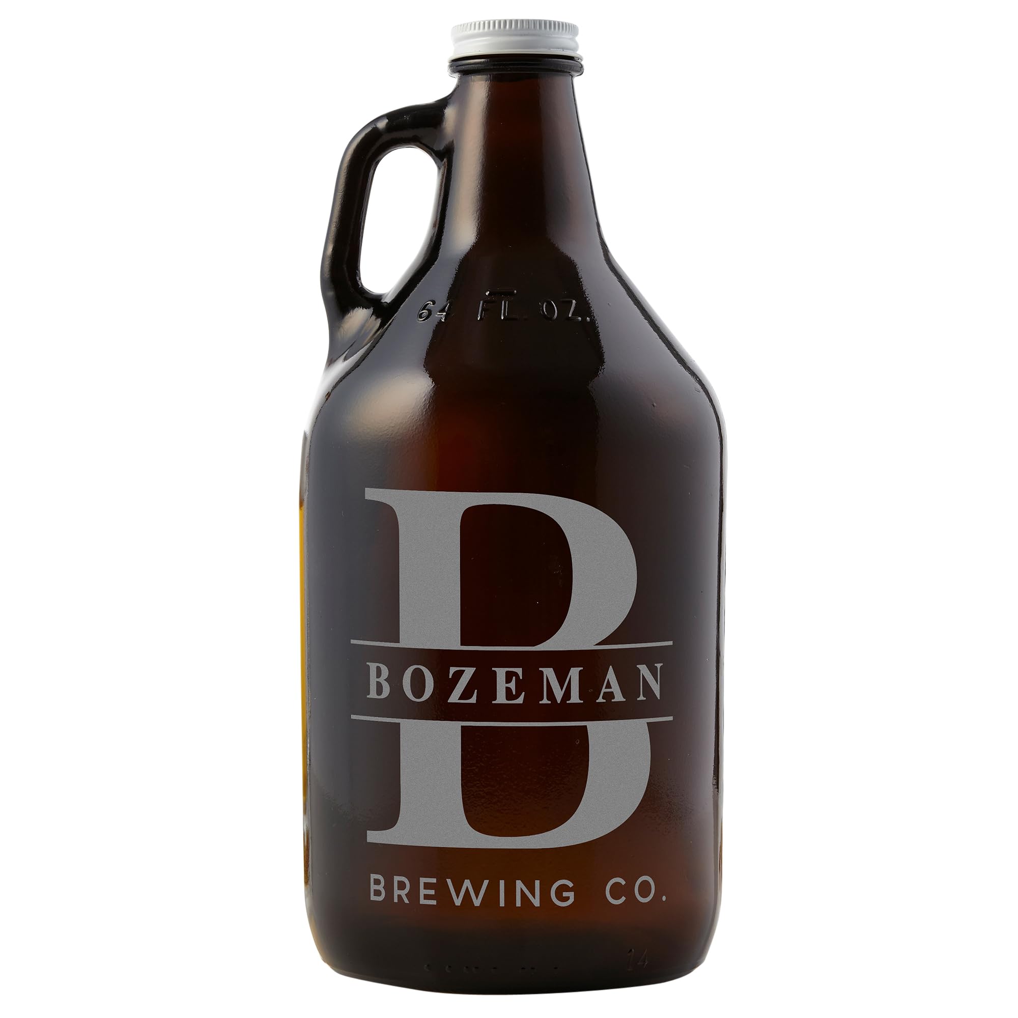 Personalization Universe Lavish Last Name Personalized Brewing Co. 64oz. Beer Growler