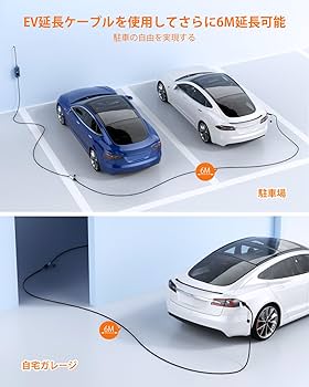 ★防水★長さ指定可能★電気自動車EV 200V延長充電ケーブル　18メートル ☆防水☆長さ指定可能☆電気自動車EV 200V延長充電ケーブル 18