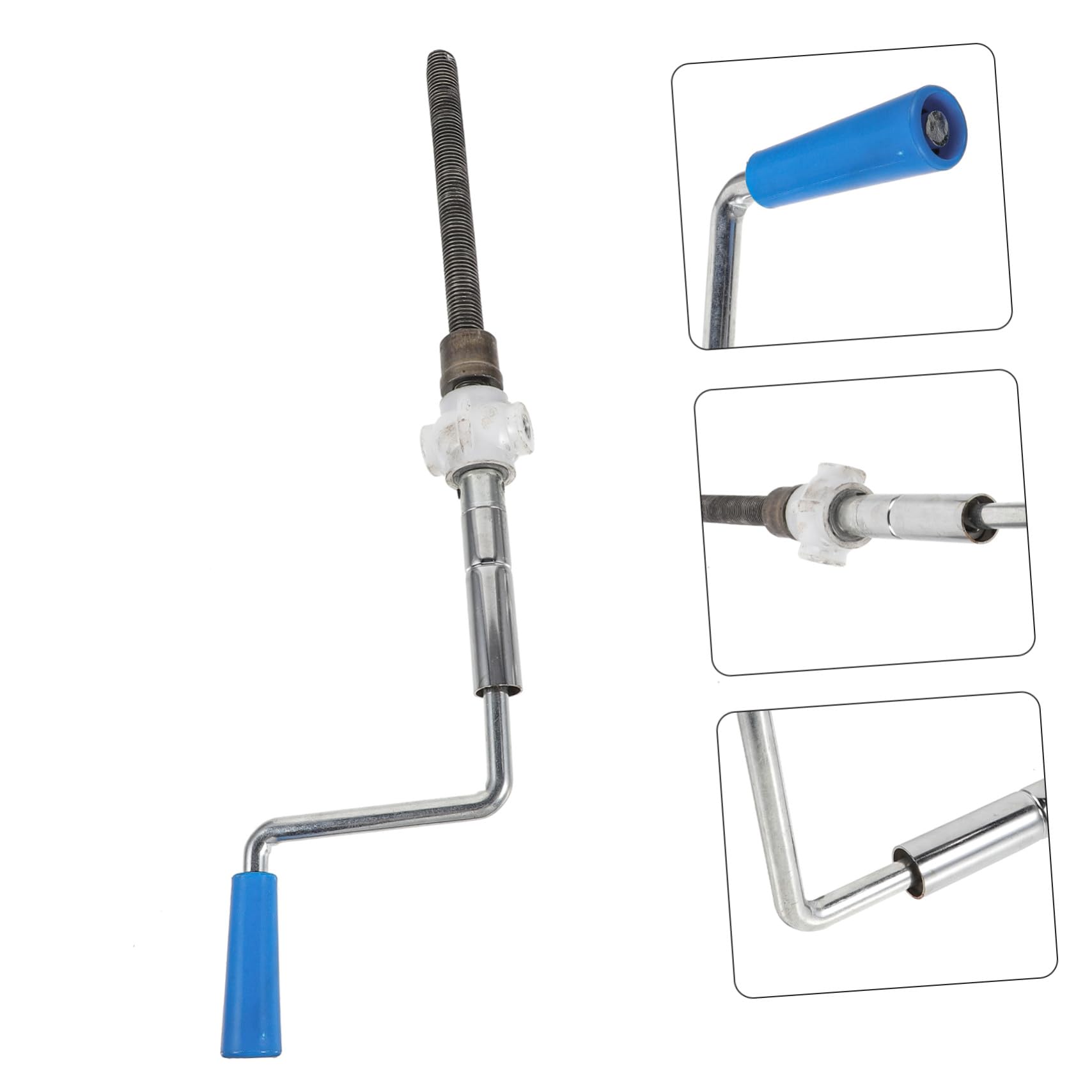 Höhenverstellbarer Kurbelgriff für Pflegebett Langlebige Kurbelmontage Ergonomischer Handgriff für Krankenhausbedarf Einfache Bedienung und Komfortable Patientenversorgung