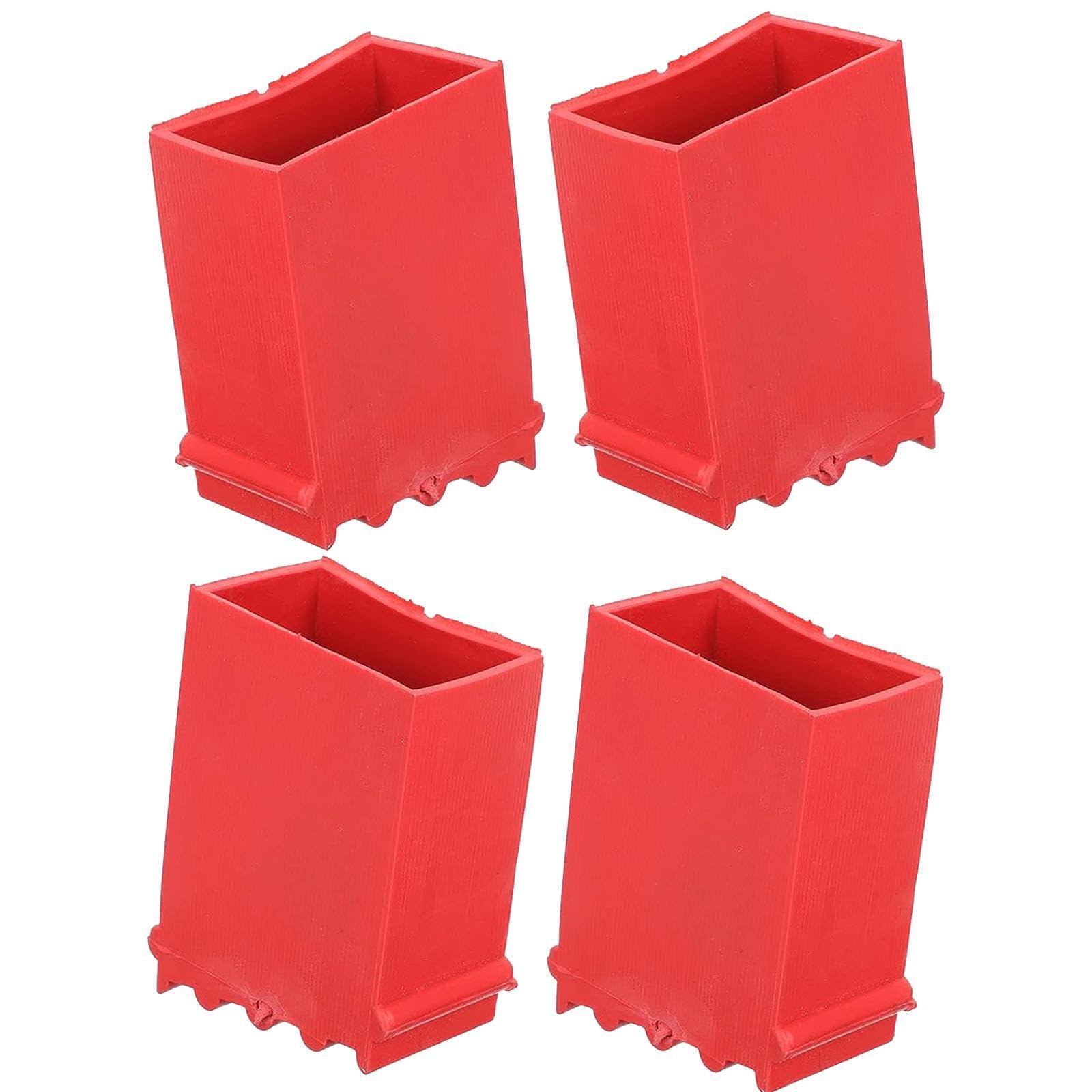Yixannx Telescopic Ladder Feet Pad Replacement Non Slip Accessory Provide Exceptional Grip With Durable Rubber Garages Ladder Non Slip Feet Mat Rubber Round, 5X2.8cm