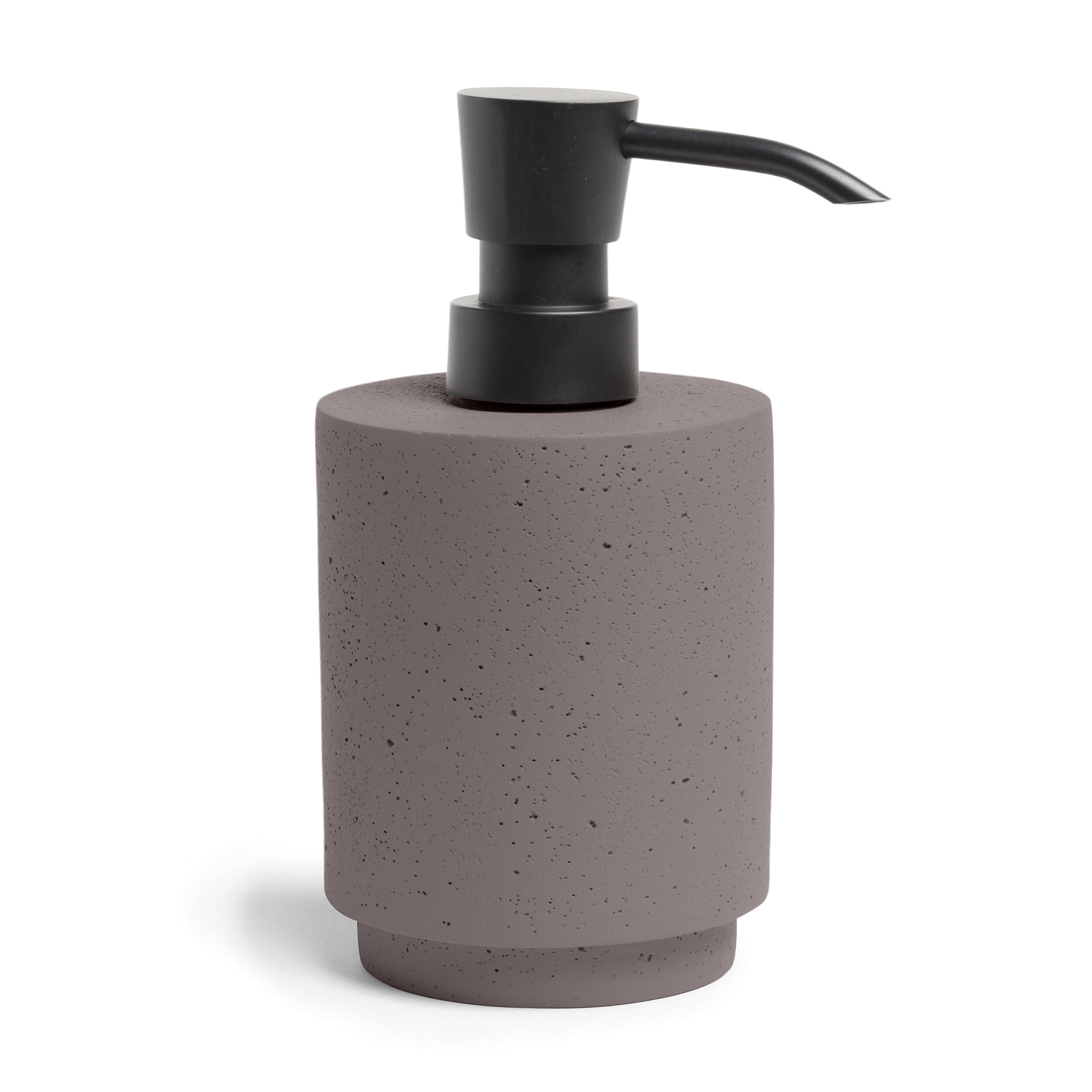 Möve Grey Soap Dispenser, 8 X 8 X 15 Cm