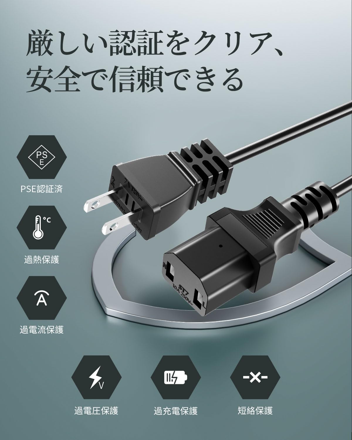 Amazon.co.jp: Superer 2ピン AC充電ケーブル Sony互換用 PlayStation