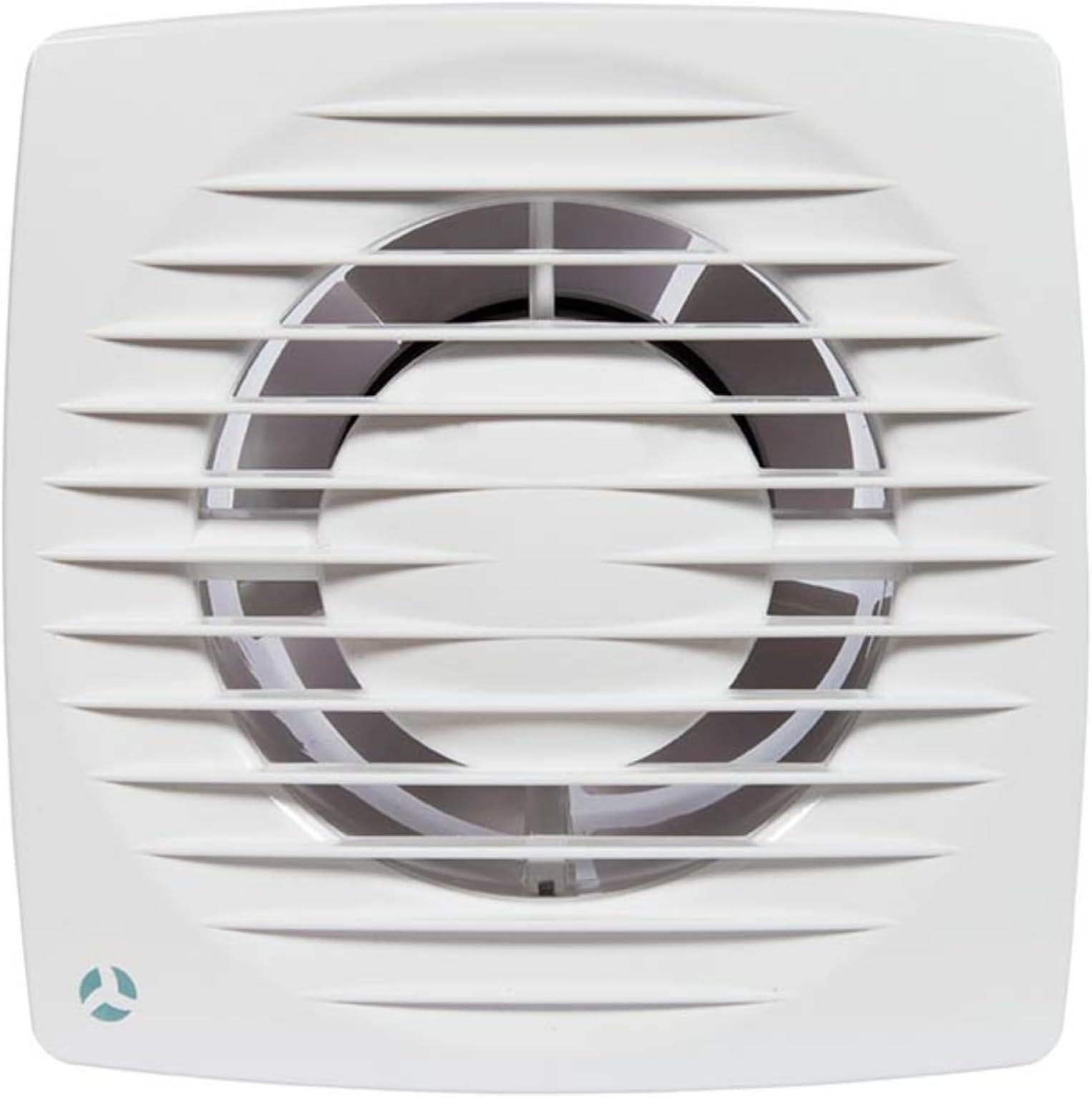 Airflow Aura 100T Bathroom Extractor Fan with Timer (2-30 Mins) - 100mm/4- Energy Efficient 5.6W, 14 l/s, Low SFP 0.33W/L/s, 2-Years Warranty