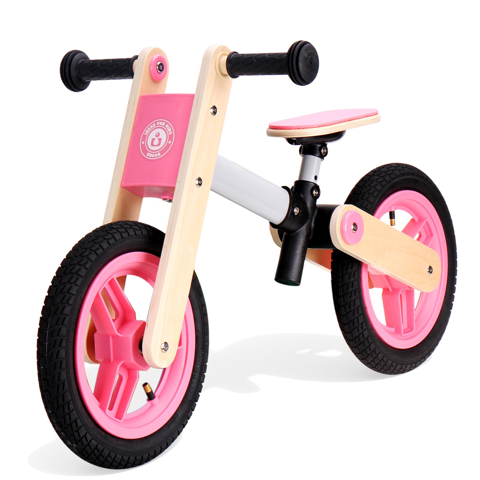 Wooden No-Pedal Balance Bike