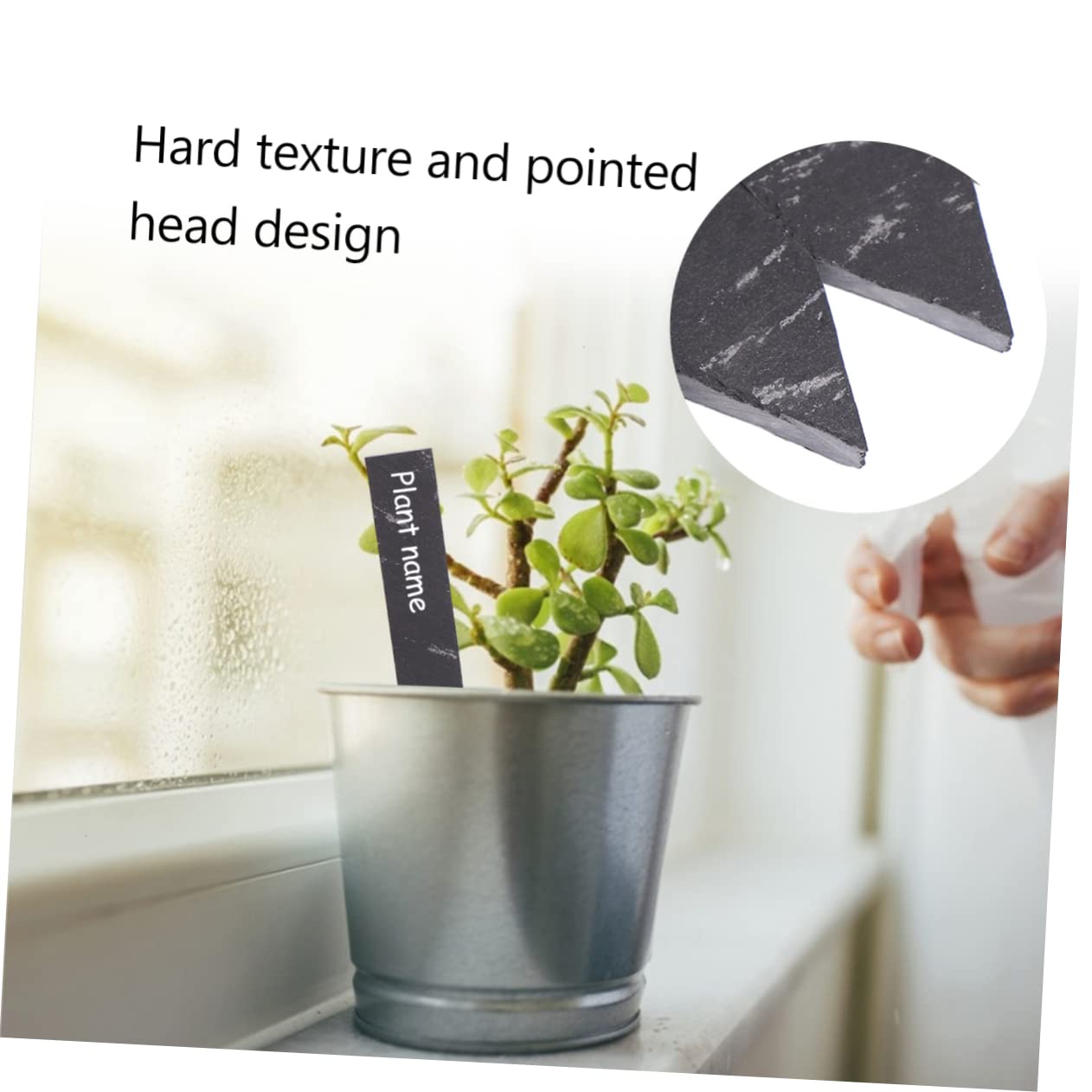 Yardwe 3er-set Etiketten Aus Robustem Material Mit Mitgeliefertem Stift Zur Einfachen Identifizierung Von Blumen Und Pflanzen 7 Stück X 3