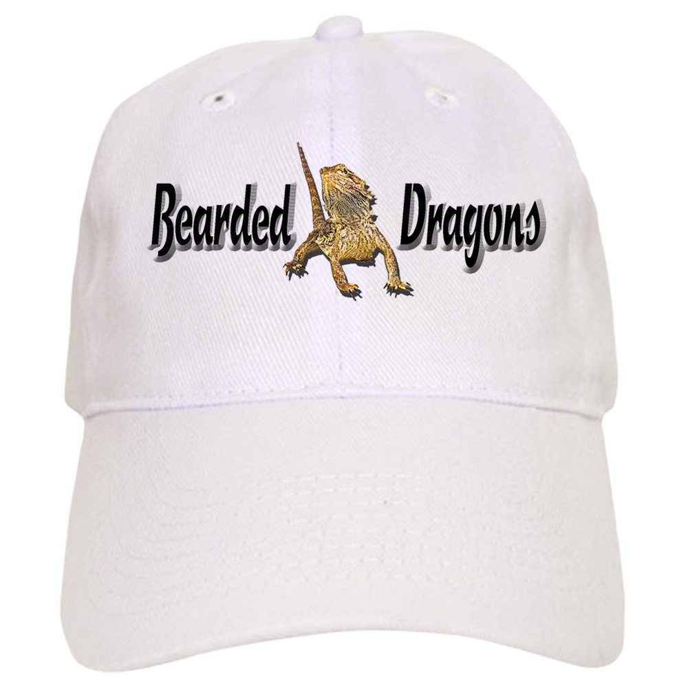 CafePress Bearded Dragon Unique Adjustable Baseball Hat White