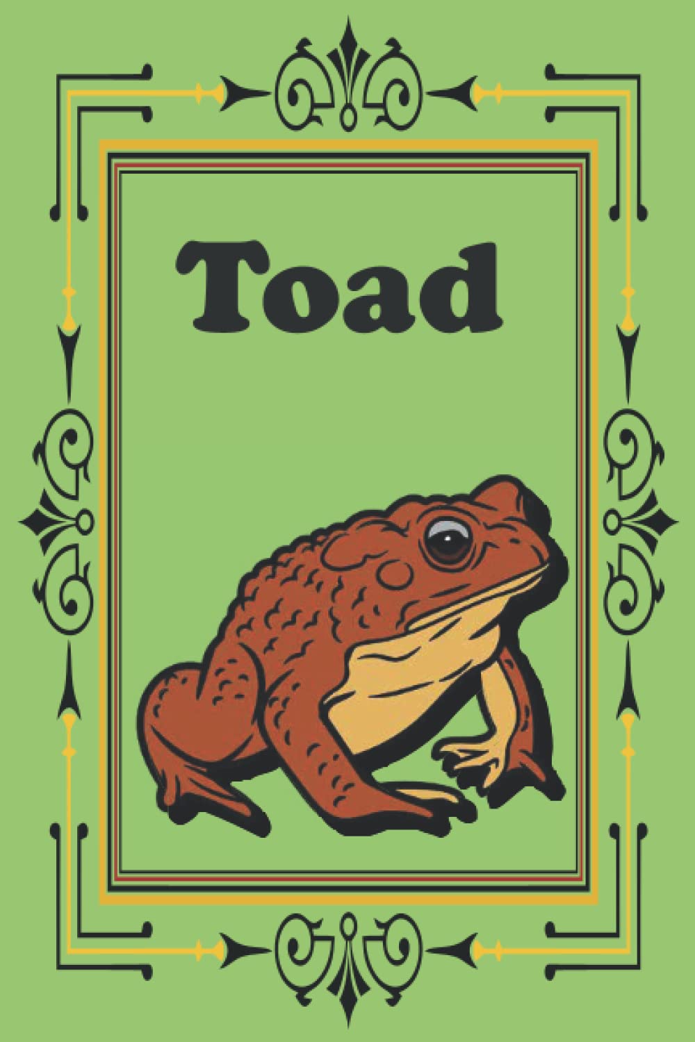 Toad: Perfect Toad notebook - journal for Toad lovers (120 pages).