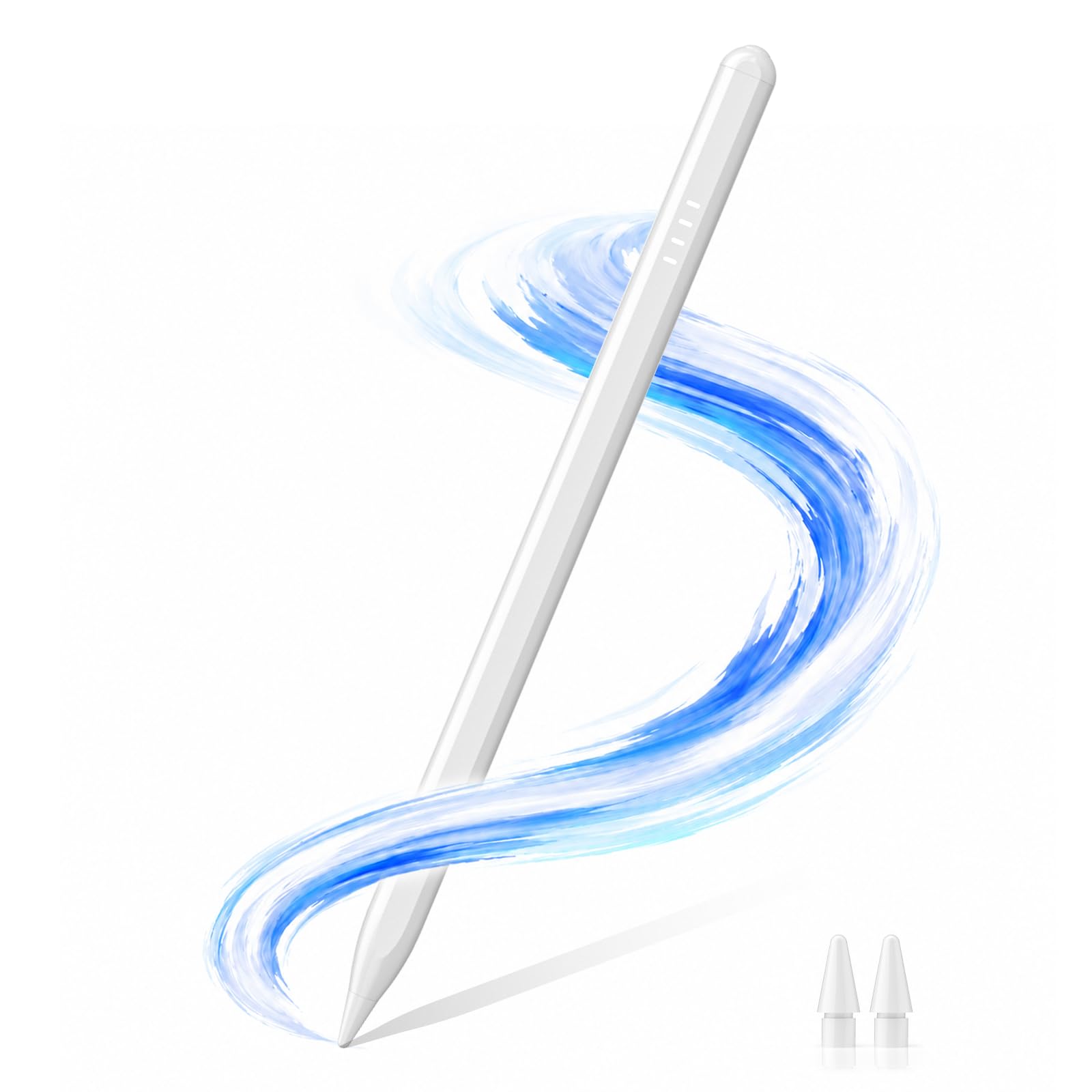 Stylus Pen for iPad 2018–2026 Fast Charge Magnetic Attachment, Palm Rejection, Tilt Sensitive Precision Pencil Alternative for Apple iPad Pro 11"/12.9"/M4, Air 3/4/5/M2/M3/M4, mini 5/6/7-image-45
