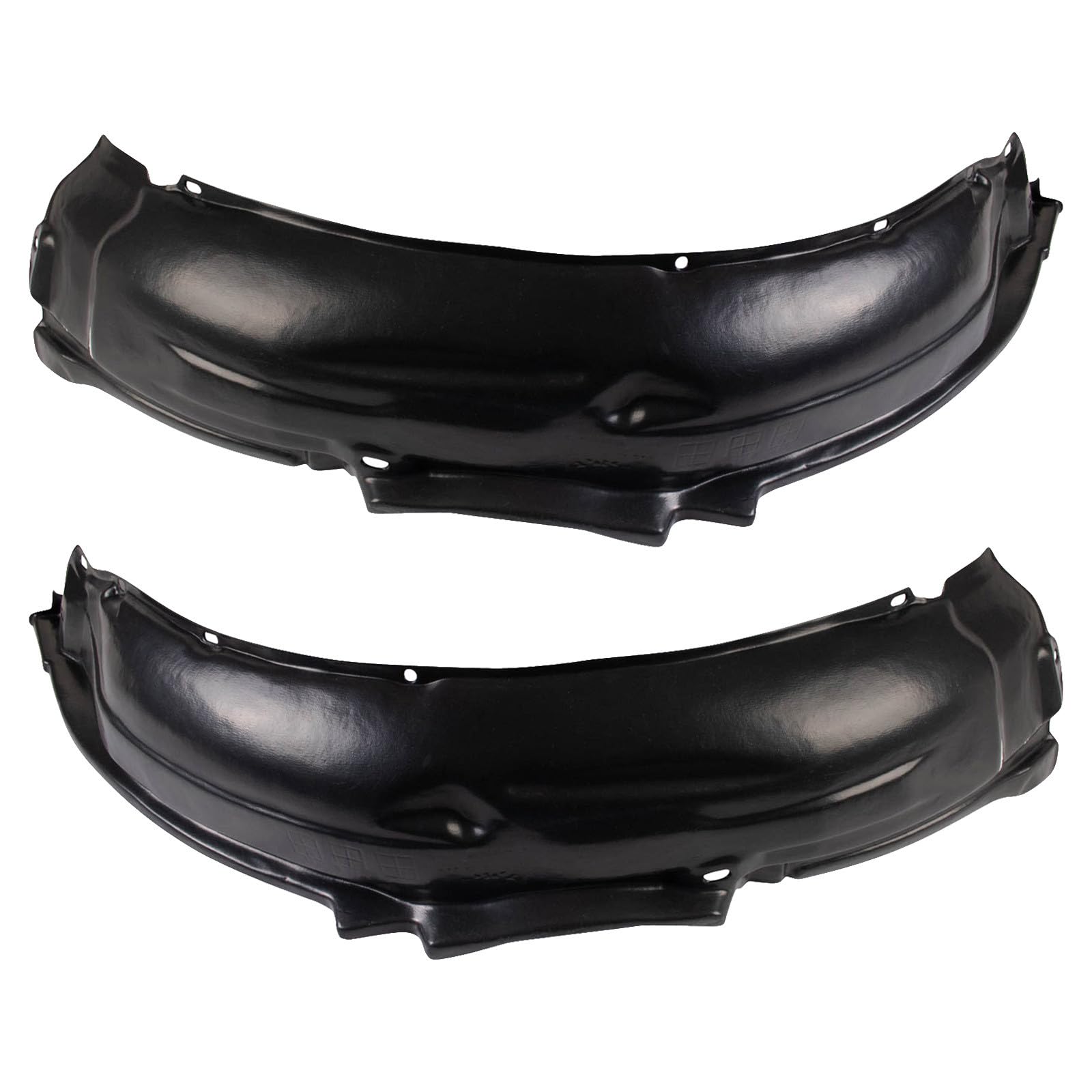 TRQ Inner Fender Liner Set Compatible with 1993-2001 Subaru Impreza SU1248101 SU1249101