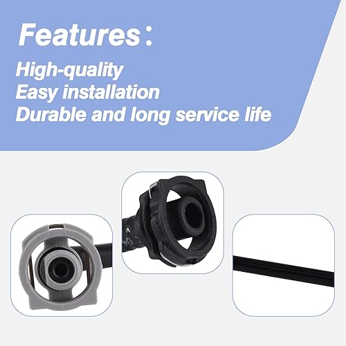 Miniatura 4 de 8R0121081M Manguera de tanque de depósito de refrigerante del motor para Audi Q5 2012-2017 reemplaza 8R0121081AQ