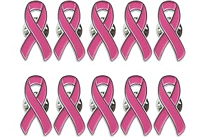 Pink Breast Cancer Awareness Lapel Pin