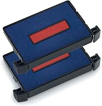 Trodat Replacement Ink Pads 6/4750/2 - Pack of 2 - Red/Blue - For The Trodat Printy 4760, 4750, 4750/L and 4755