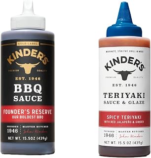 Founders Reserve & Spicy Teriyaki Sauce (2-pack) | 15.5 oz | Non-GMO, No MSG