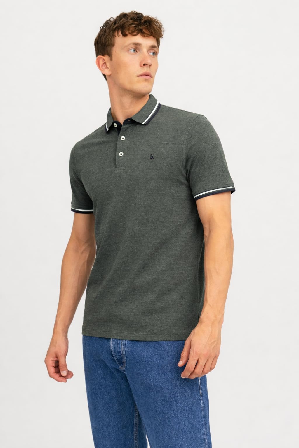 Jack & Jones Herren JJPAULOS Polo SS MP – Bild 2