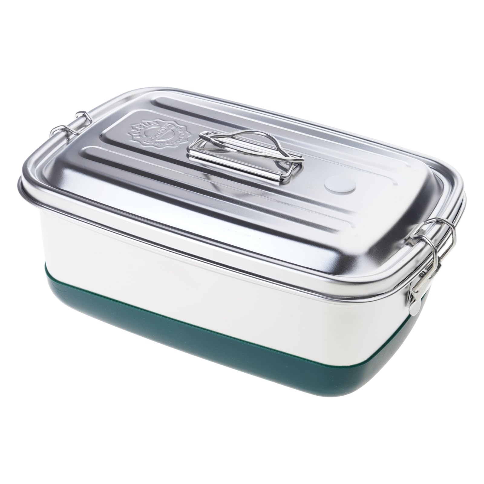 MALSSE Stainless Steel Lunch Box with Compartments Portable Divided Food Storage Dinnerware for Picnics and Travel Enthusiasts Double Layer Bentos Box