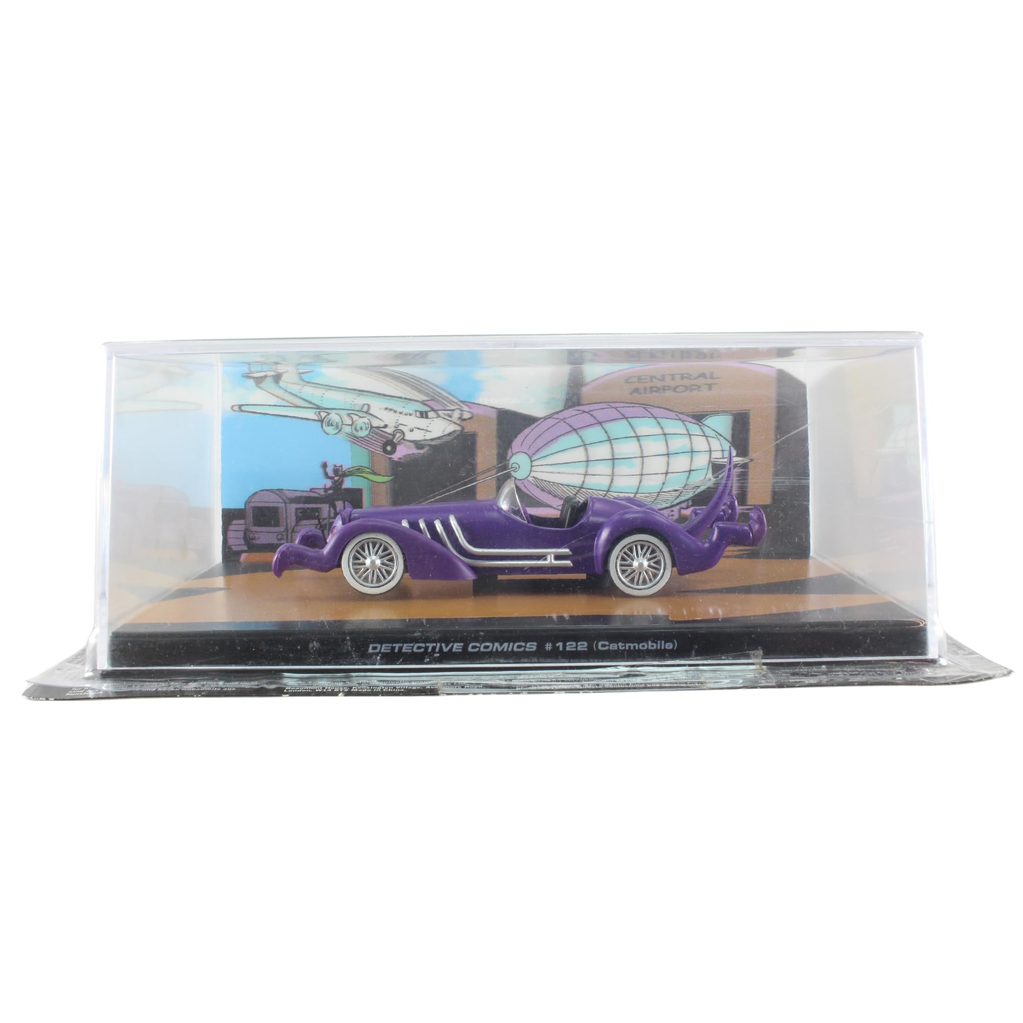 EAGLEMOS 1/43 CLASSIC TV Series Batman Batmobile Diorama Diecast model