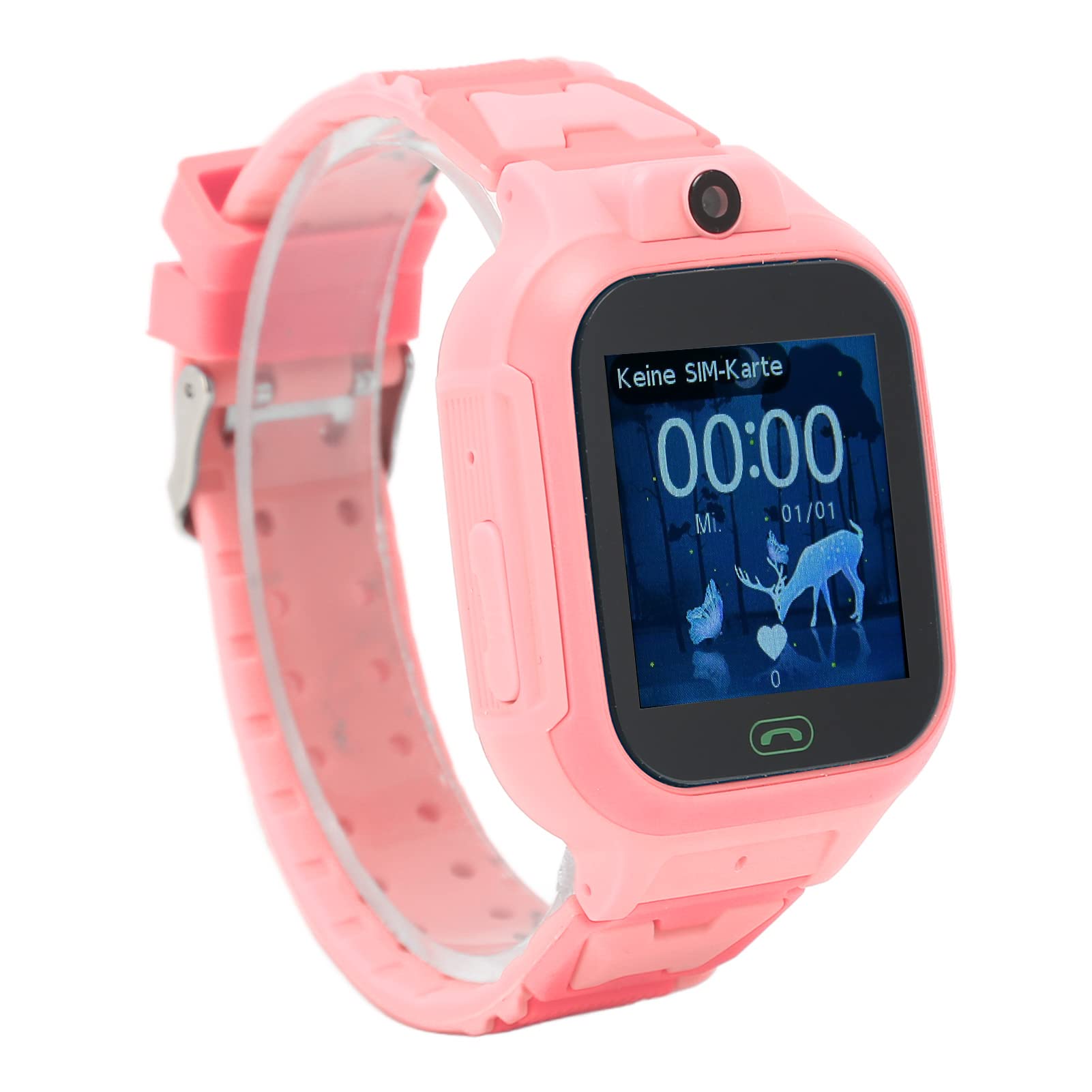 Akozon Montre Connectée 4G pour Enfants, Appel Vidéo Vocal, Alarme SOS, Caméra HD, Téléphone pour Garçons et Filles, 4 G, étanche IP67, écran Tactile 2