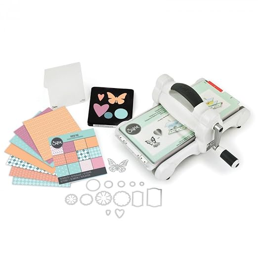 Sizzix Big Shot Starter Kit 661500 Manual Die Cutting