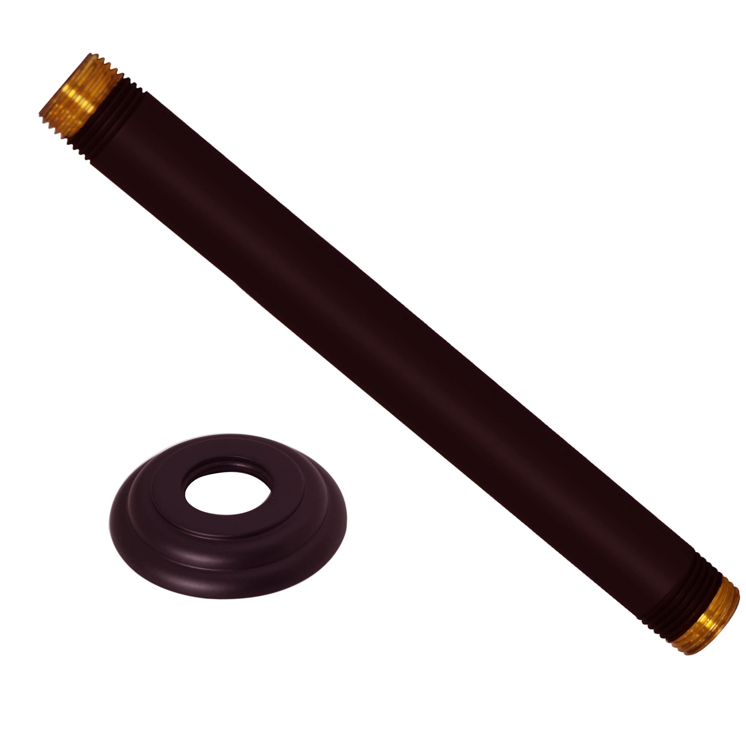 Bras de douche rond Westbrass D3608A-12 pour une ambiance de spa à la maison