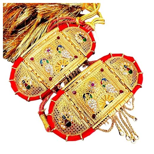 RAJASTHANI GAHANA Rajputi Bajuband for Women | Traditional Rajasthani Armlet | Adjustable Multicolor Bajubandh for Ethnic Wear | Wedding, Bridal & Festive Jewelry (MULTY 7002_01)