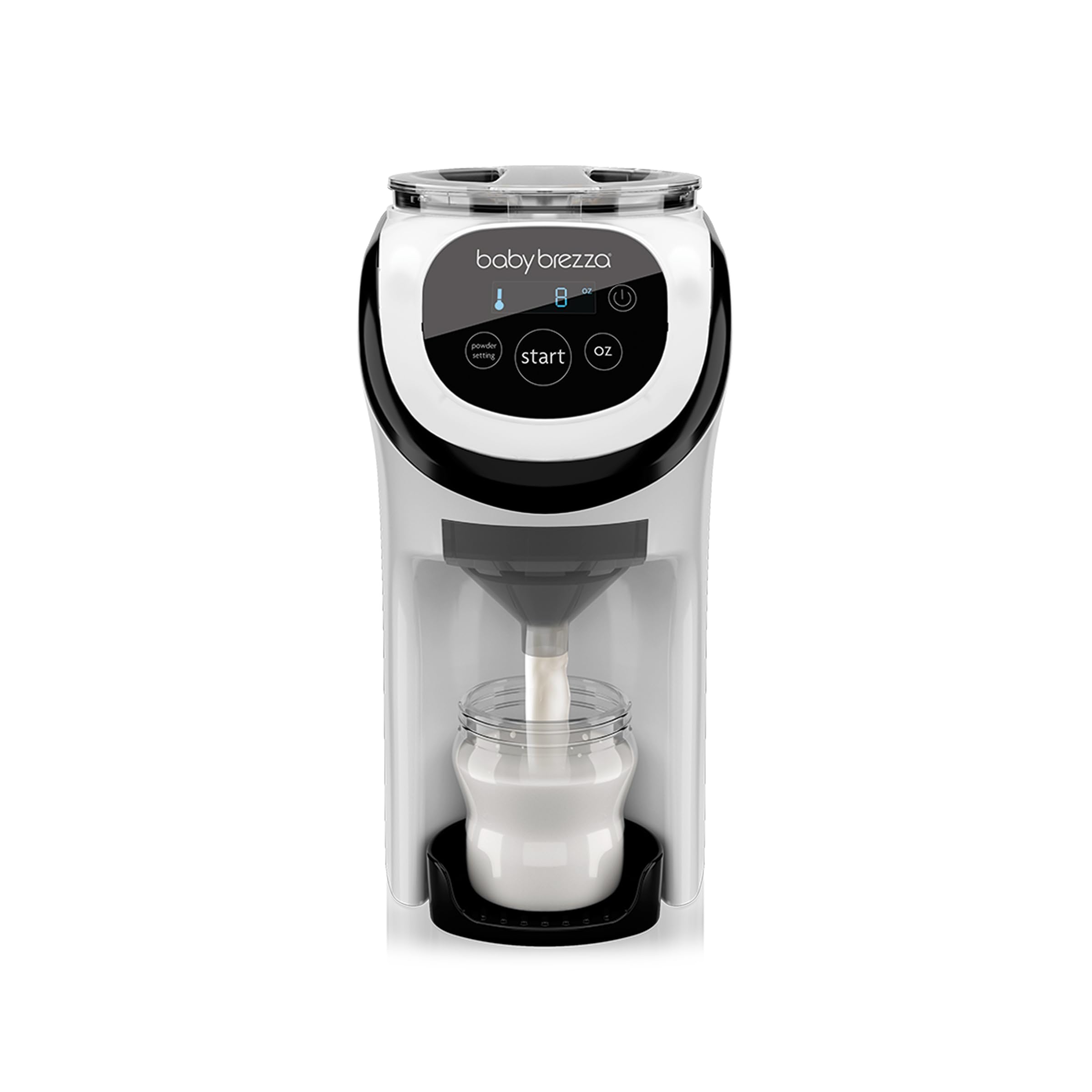 Photo 1 of Baby Brezza Formula Pro Mini Baby Formula Mixer Machine Fits Small Spaces and is Portable for Travel– Bottle Makers Makes The Perfect Bottle for Your Infant On The Go, White