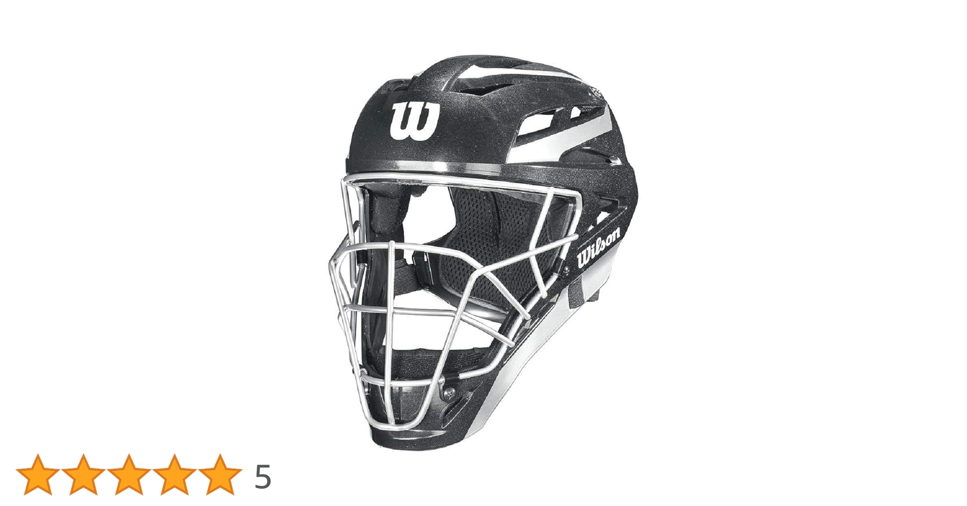 大人用　ウィルソン　軟式用　キャッチャー　マスク Amazon | Wilson Pro Stock キャッチャーマスク ブラック S/M