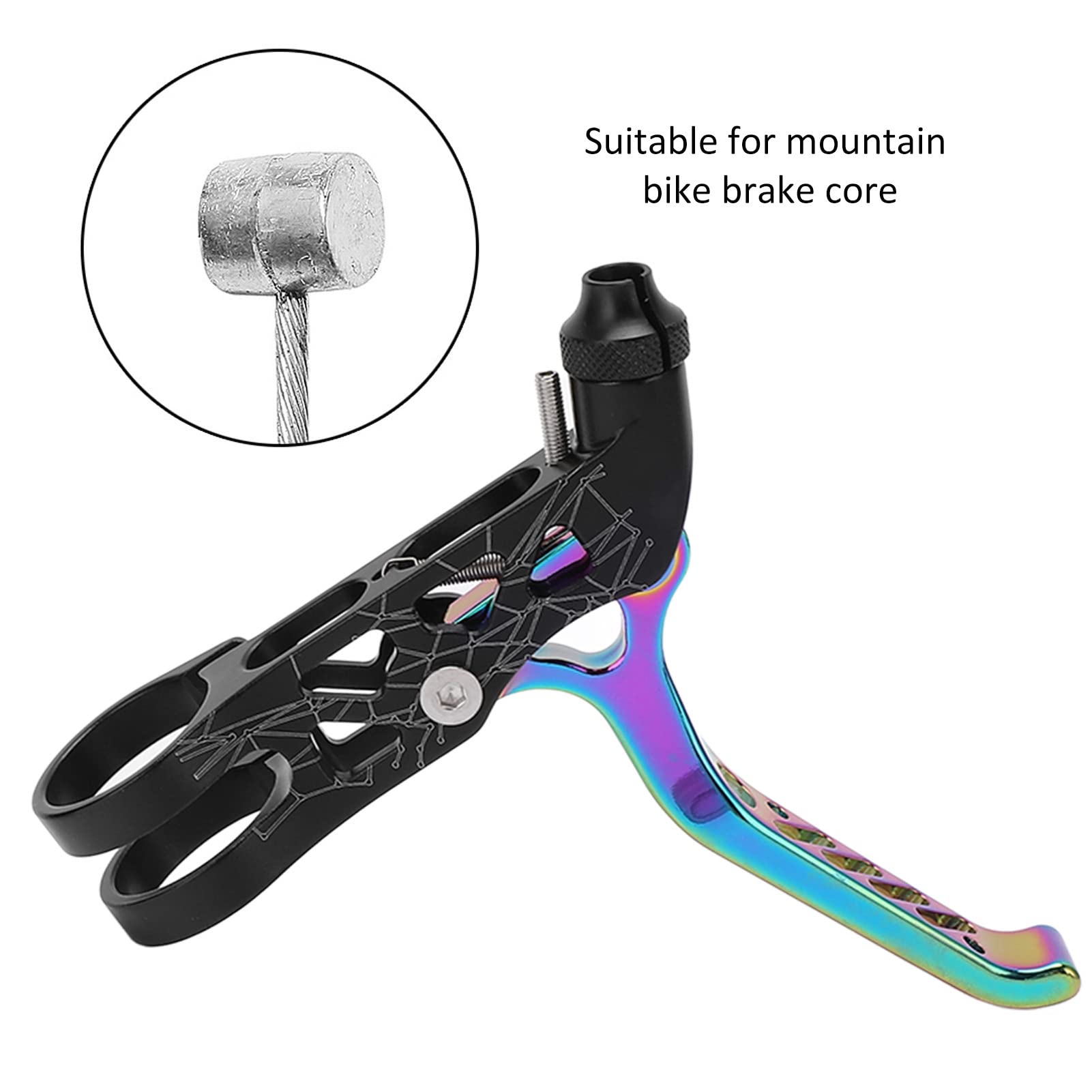 Tbest Leve Freno Bici, Sostituzione Maniglia Freno Mountain Bike in Lega di Alluminio per Mountain Bike 3sixty (Multicolore