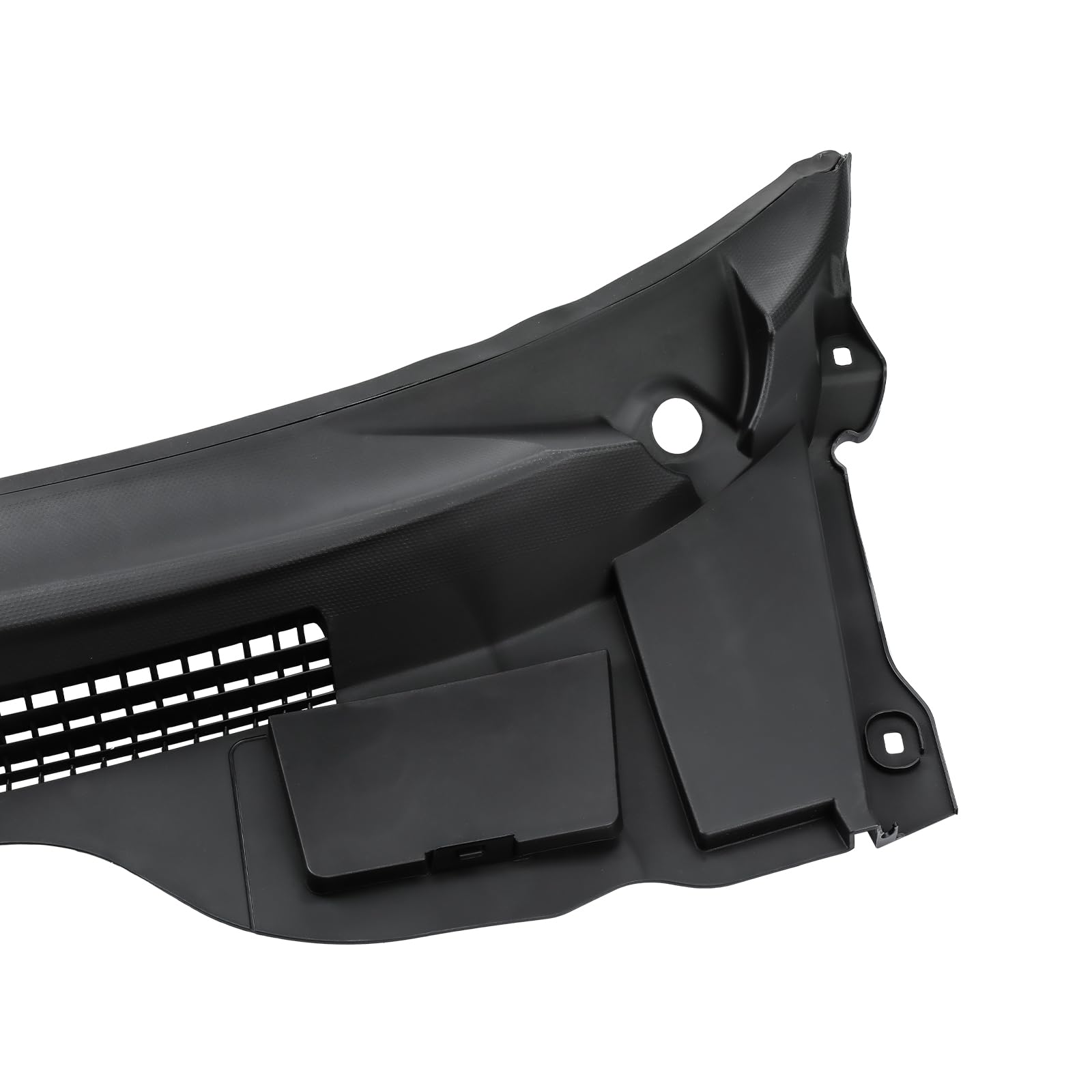 Windschutz Windlaufabdeckung Vorne Links und Rechts Für MINI Cooper R55 R56 R57, Abdeckung Windlauf Windschutz Regenabweiser # 51132751209 & 5113275121 Schwarz
