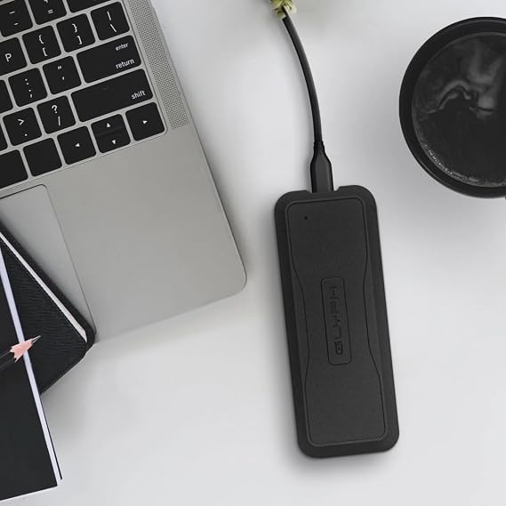 Glyph Technologies Atom EV 1TB USB 3.2 Gen 2 Type-C Portable External SSD, Black