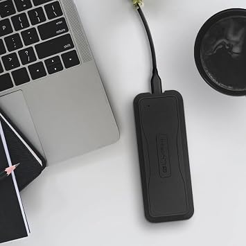 Glyph Technologies Atom EV 1TB USB 3.2 Gen 2 Type-C Portable External SSD, Black