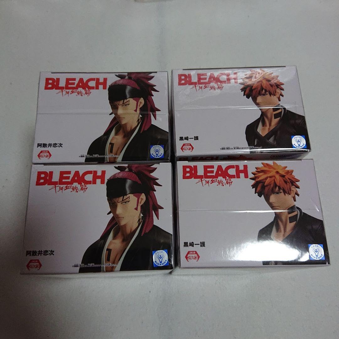 Amazon.co.jp: BLEACH千年血戦篇黒崎一護&阿散井恋次各2体4体セット